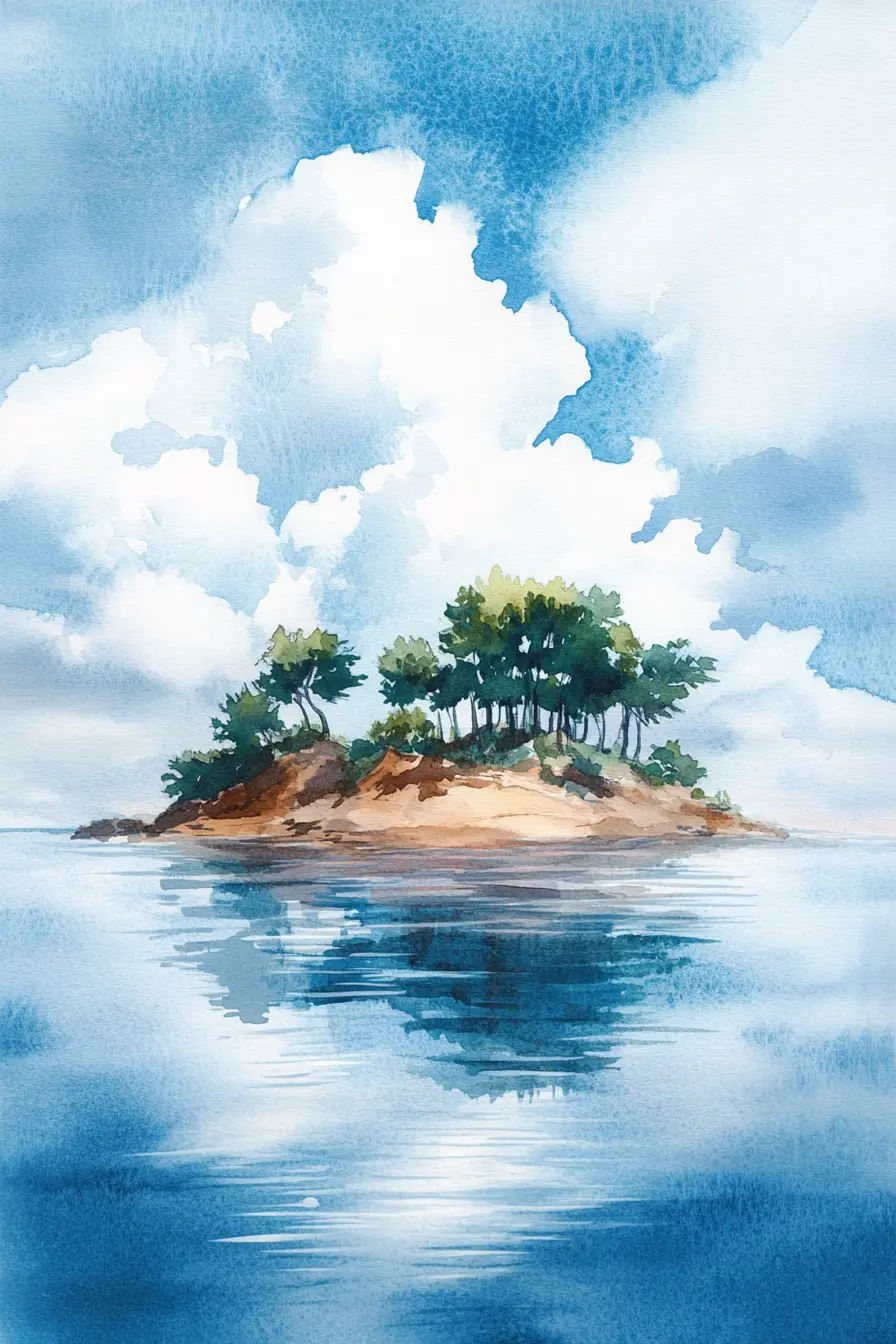 Island background