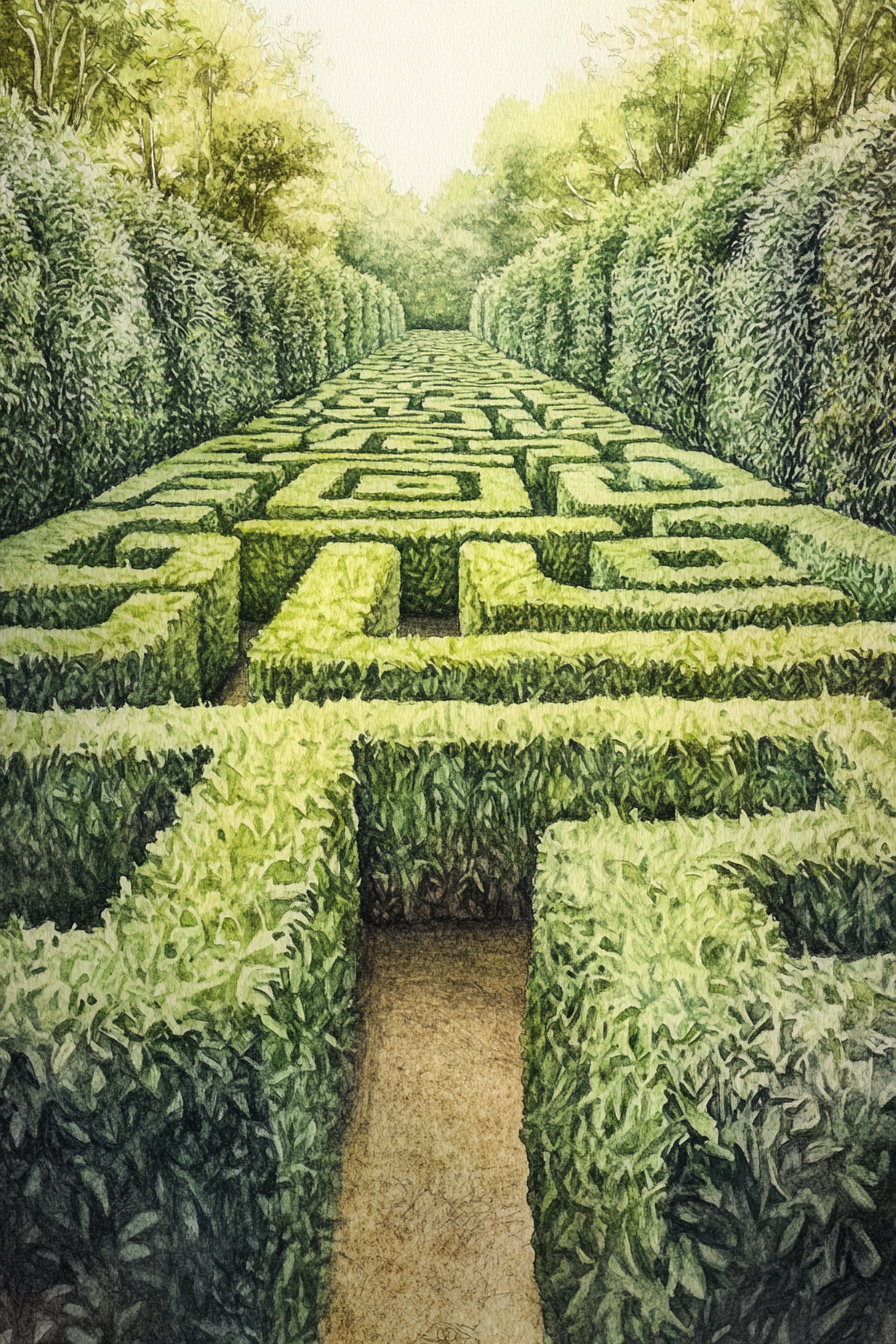 Maze background